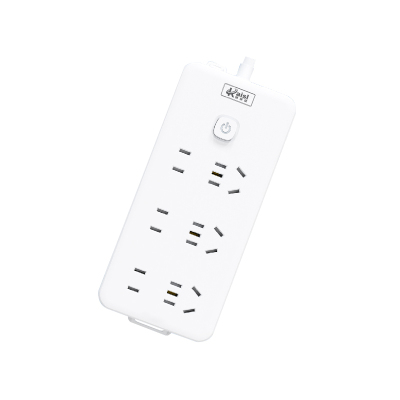 凯圣蓝 K06425 延长线插座 21 3米 2500W 2500W插排 插排(计价单位:个)白色