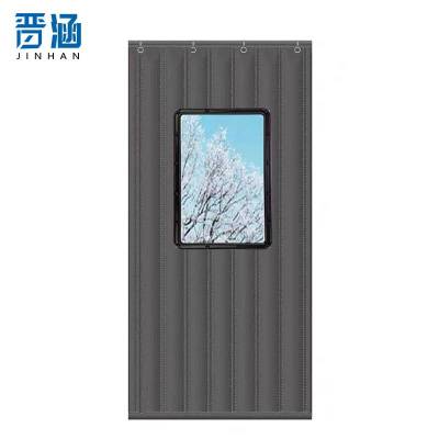 晋涵 棉门帘 牛津布(带窗口)/平方米
