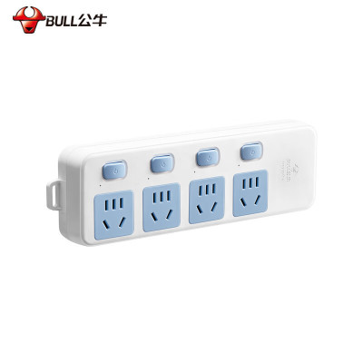 公牛 新国标插座/接线板 GN-315 4位分控 无线
