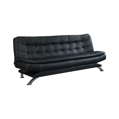 锦北 办公沙发可折叠商务沙发多功能接待会客沙发组合 西皮三人位