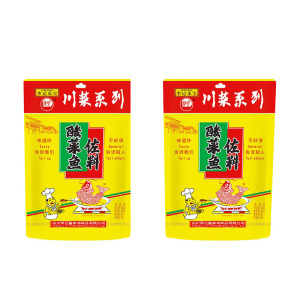 李记乐宝酸菜鱼调味料300g*2袋自制四川老坛酸菜鱼调料包底料酸汤