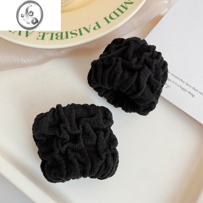 JiMi简约加粗高弹力头绳皮套女网红扎头发圈高级感丸子头发绳皮筋头饰