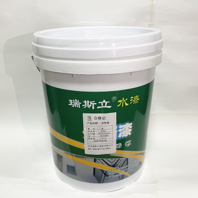 瑞斯立 绿水性漆 18公斤/桶