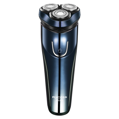 [优选]飞科剃须刀电动男刮胡刀男士水洗智能充电式胡子胡须刀正品 深蓝色