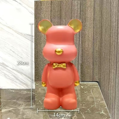 维诺亚暴力熊存钱罐只进不出2025年新款客厅创意大号落地儿童女孩摆件