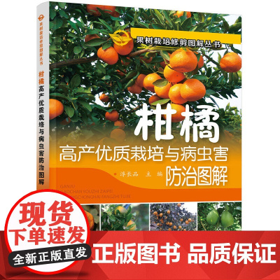 果树栽培修剪图解丛书--柑橘高产优质栽培与病虫害防治图解 淳长品 化学工业出版社 正版书籍
