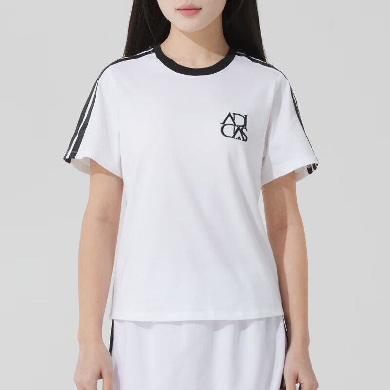 阿迪达斯(adidas)女装新款DANCE TEE2休闲短袖T恤 JY7627 C