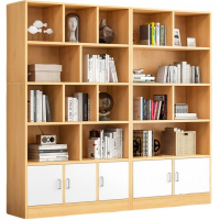 攸形五门书柜1600*240*1800mm台