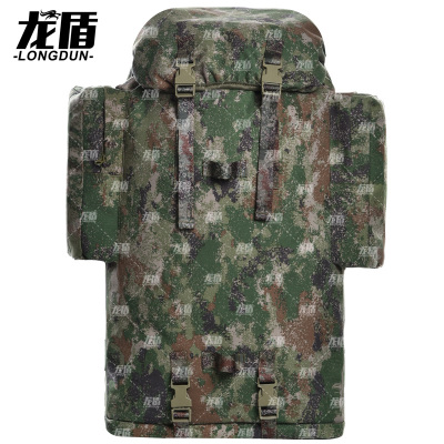 龙盾单人迷彩背囊丛林荒漠水墨纹寒区携行具携行包野营大背包75L升