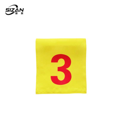 斯赞 施工保护 魔术贴标签号码牌 70*70mm 个