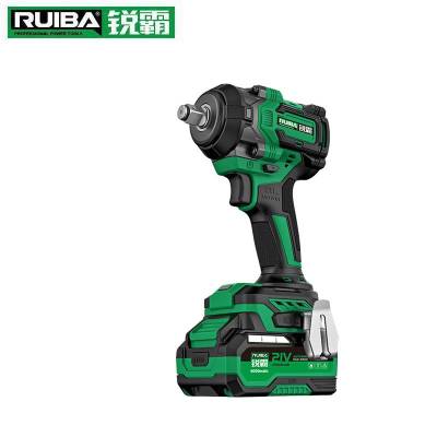 锐霸 21V锂电无刷冲击扳手 RB-809ST 650N.m 双电4.0AH 台