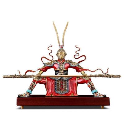 美帮汇齐天大圣斗战圣佛孙悟空摆件家居玄关客厅装饰摆件创意全铜工艺品