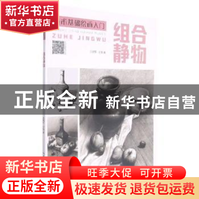 正版 美术基础绘画入门-组合静物 王建军,艾曼著 湖北美术出版社