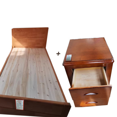 东业家具 酒店公寓宿舍套房家具DY-05T(2张1.2米床+1个床头柜)