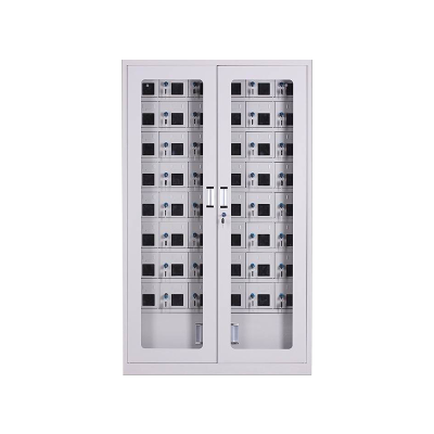 [理政]钢制手机柜 手机存放柜 钢制手机充电柜 透视窗手机保管柜 落地通体手机柜