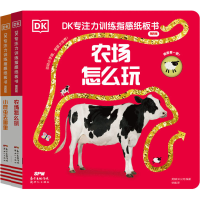 音像DK专注力训练指感纸板书 第4辑(全2册)[英]DK公司