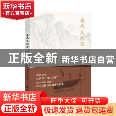正版 拳术见闻录 平江不肖生著 团结出版社 9787512677135 书籍