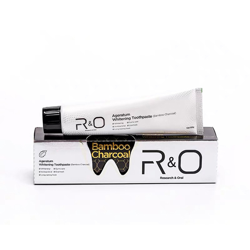 R&O®备长炭洁净抗菌抑菌美白去烟渍牙膏100g*1支