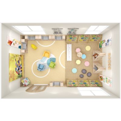 星芒特色幼儿园阅读室基础版打造方案