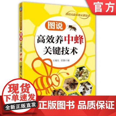 正版 图说高效养中蜂关键技术 王瑞生 9787111577065 机械工业出版社 图说 中蜂 养殖 关键技术