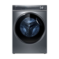 (直播)海尔直驱变频10kg家用全自动滚筒洗衣机XQG100-BD14176LU1