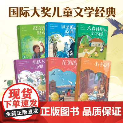 国际儿童文学经典系列全套6册 小学生三四五六年级课外阅读书纽伯瑞儿童文学金奖小说友情成长励志校园读物世界经典童话故事书正