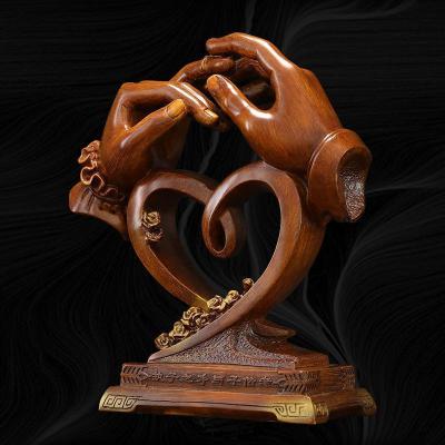 美帮汇执子之手与子偕老摆件结婚实用闺蜜送老婆老公周年纪念日礼品