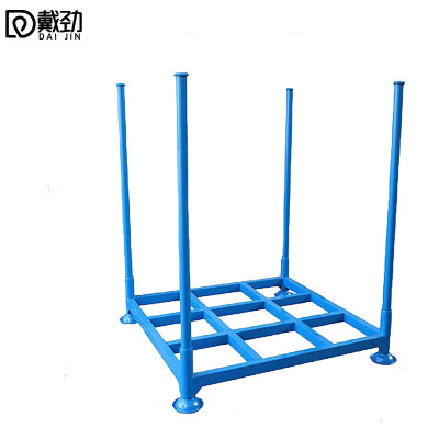 戴劲仓库插管堆垛架巧固架堆叠冷库货架高架码垛架布料架插管式1000*1200*1500mm