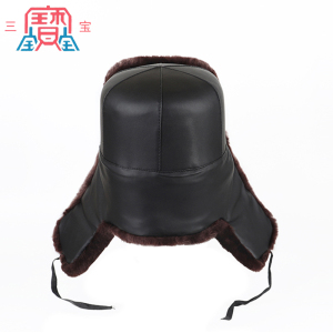 三宝 棉安全帽 LS-18MPU面仿羊剪绒