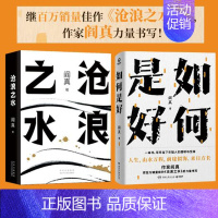 沧浪之水+如何是好 [正版]阎真2册 沧浪之水+如何是好共2册 阎真全新力作 阎真新书作品集 现当代文学小说书籍 中