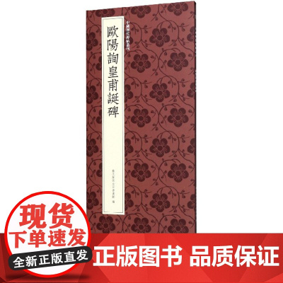 欧阳询皇甫诞碑 欧阳询楷书代表作高清原碑帖+近距离临摹可平摊毛笔书法字帖楷书入门临摹教材范本基础教程 正版中国历代碑帖丛
