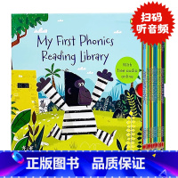 [正版]我的图书馆自然拼读故事 英文原版Usborne My First Phonics Reading Libr