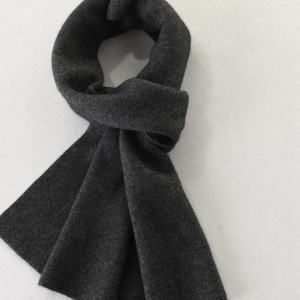 迪鲁奥(DILUAO)JY003百搭围巾纯色针织秋冬季保暖厚款学生脖套 JY003炭灰