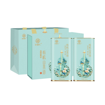 纳福汇有机山茶油福禄礼盒1000ml*2(铁罐)