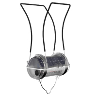 吉光汇呈 JG12 60mW 1.2V IP68 红光/900K 太阳能警示灯(计价单位:盏)银色