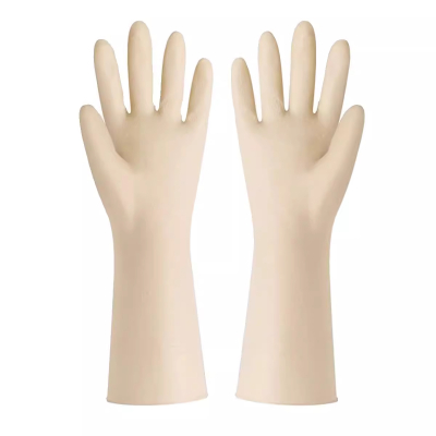 天富星 洗碗手套专用加绒冬季女厨房PVC防水清洁家务刷碗耐用型洗衣手套 双