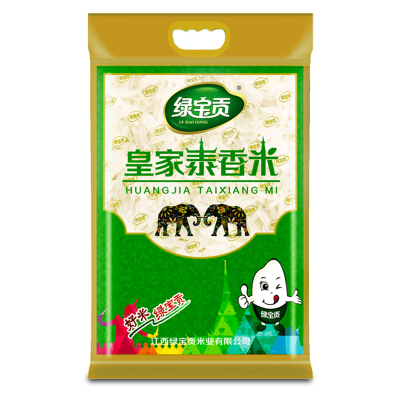 绿宝贡当季新米正宗农家长粒香皇家泰香米5KG
