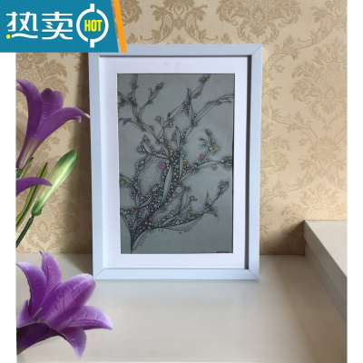 敬平创意相框挂墙7 8 10摆台16 18 20 24寸8开4K海报装裱画框A3a4 白色 小24寸挂(放40*60cm