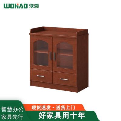 沃灏 办公茶水柜 边柜储物柜 油漆茶水柜 办公矮柜 碗柜备餐柜