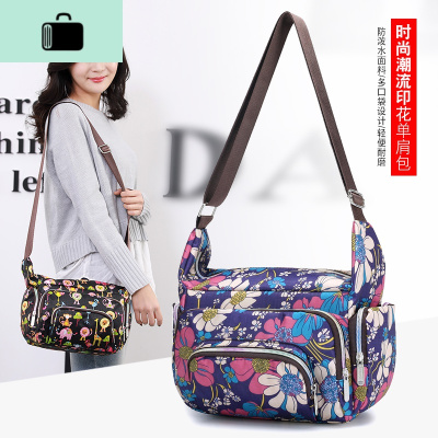 小包包2020韩版新款休闲尼龙斜挎包单肩帆布包斜跨中年牛津布女包NEW LAKE女斜挎包