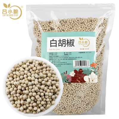吕小脆 白胡椒 500g/袋