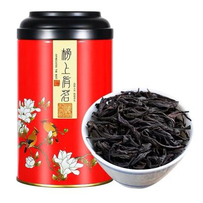 中闽与恩2025新茶大红袍茶叶浓香型武夷山大红袍礼盒装散装125克罐装