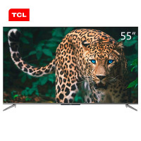 TCL 官方旗舰 55P68 (55英寸)吋 4K超高清 超薄全面屏彩电 全场景AI智能远场语音网络平板电视机