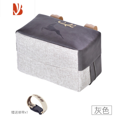 三维工匠车载纸巾盒遮阳板挂式天窗创意汽车纸巾挂袋抽纸盒车内用品 灰色