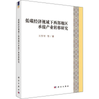 音像低碳经济视域下西部地区承接产业转移研究王作军 等