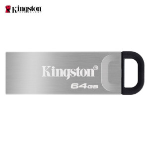 金士顿(Kingston) 64GB USB 3.2 Gen 1 U盘 DTKN 金属外壳 读速200MB/s