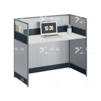 臻远 ZYGW-024职员桌办公桌屏风工作卡位直排单人位