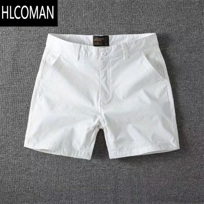 HLCOMAN休闲短裤男潮牌三分四分裤夏季运动五分3分4分裤半截工装裤子