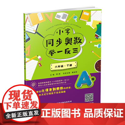 小学同步奥数举一反三:A版.六年级.下册