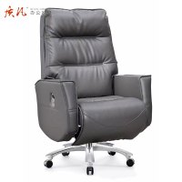 质凡老板椅真皮坐垫商务可躺豪华舒适 西皮老板椅